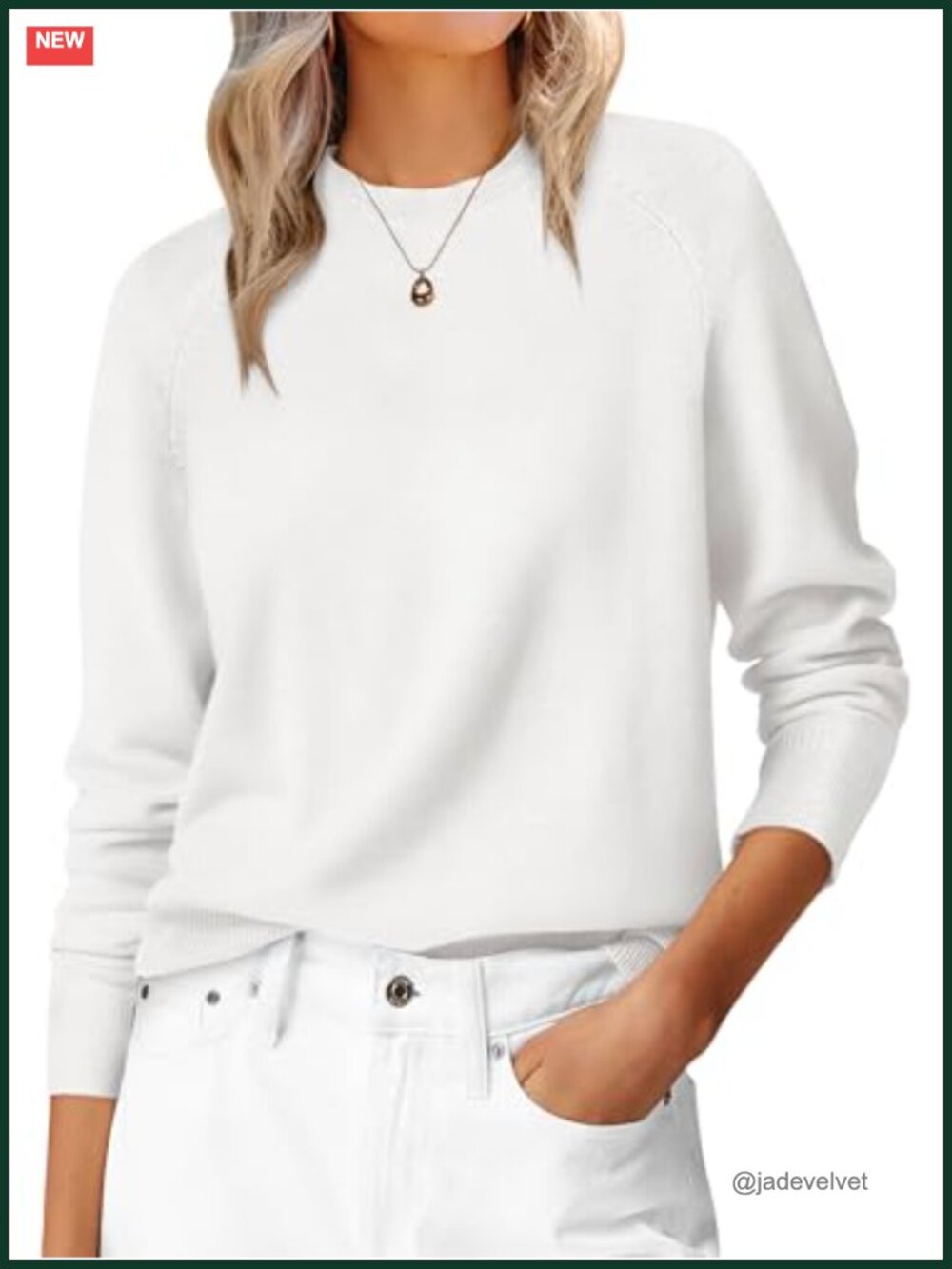 Women's Loose Fit Long Sleeve Knit Pullover Sweater Casual